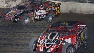 DIRTcar UMP Modifieds (pictured) will compete for a $5,000 top prize on Saturday.