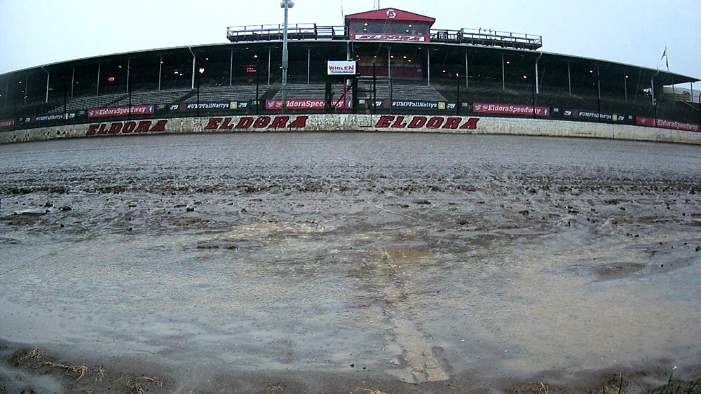 Opening Night of DIRTcar UMP Fall Nationals Rained Out Eldora Speedway