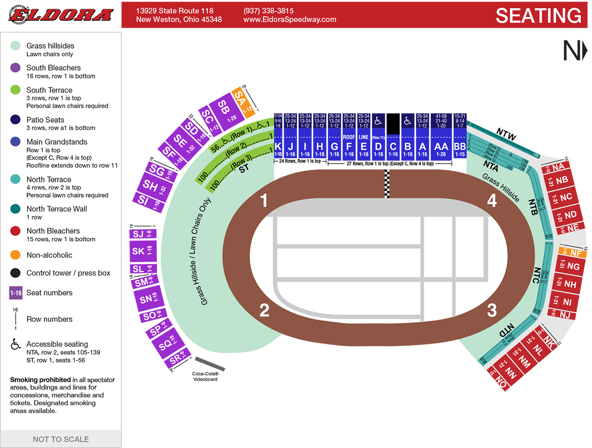 Ky Speedway Seating Chart