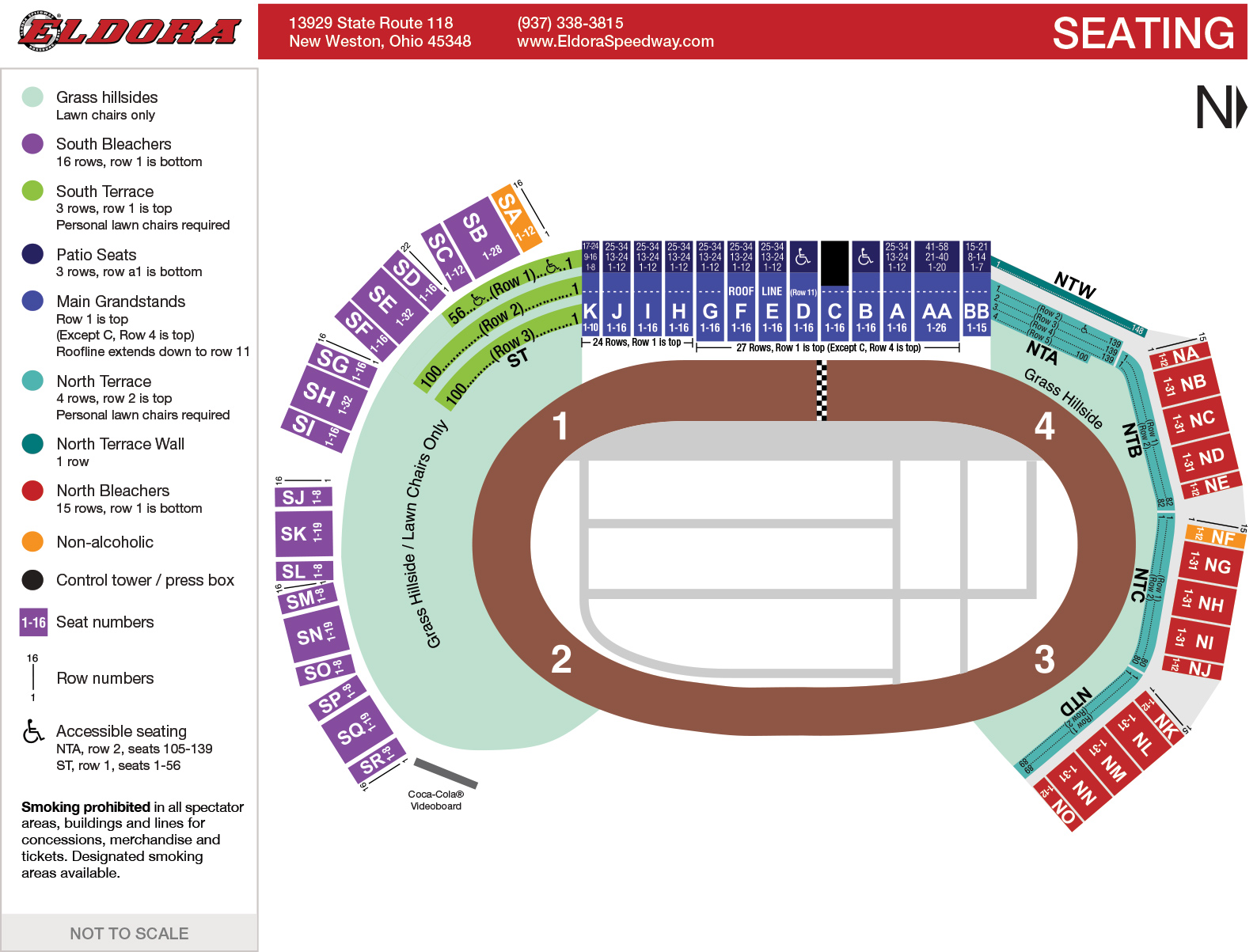 Nascar Seating Chart